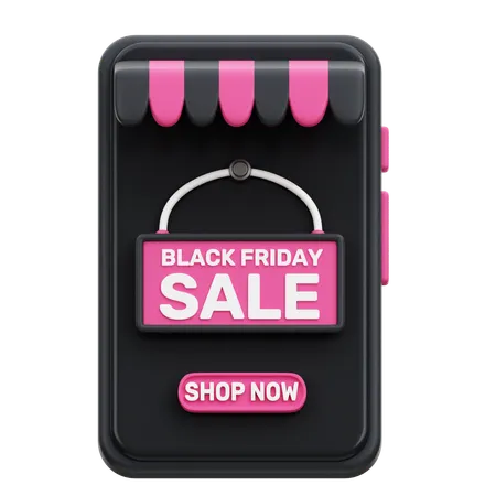 Black Friday Sale  3D Icon