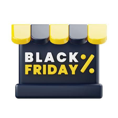 Black Friday Sale  3D Icon