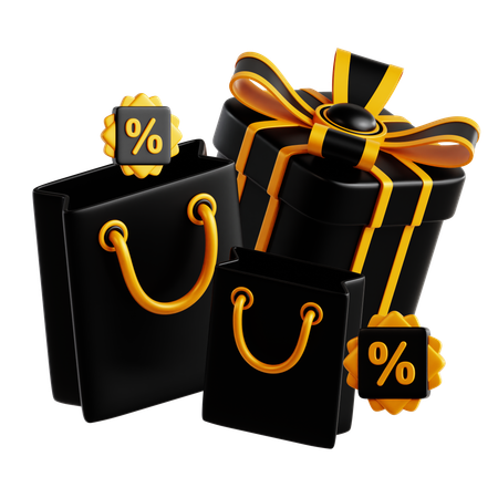 Black Friday Sale  3D Icon