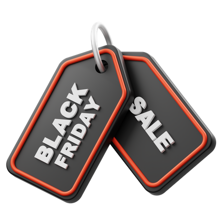 Black Friday Sale  3D Icon