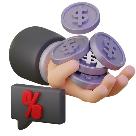 Black Friday Sale  3D Icon