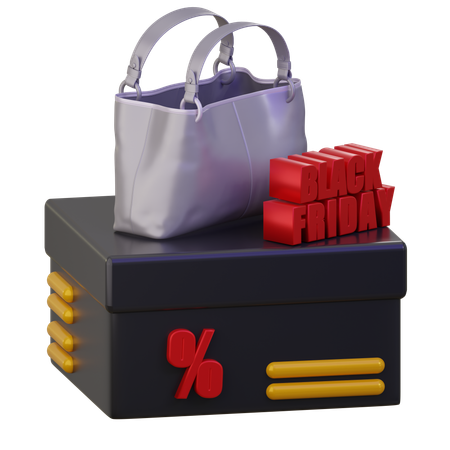 Black Friday Sale  3D Icon
