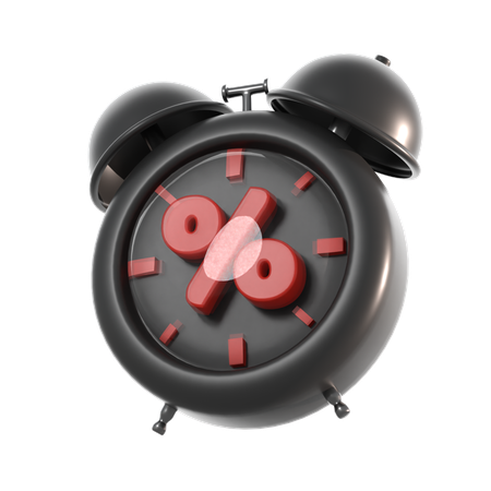 Black Friday Time  3D Icon