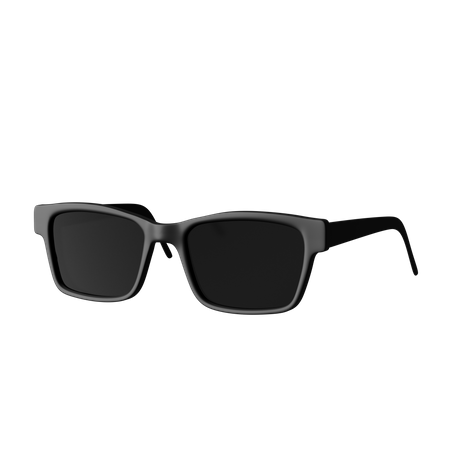 Black Goggles  3D Icon