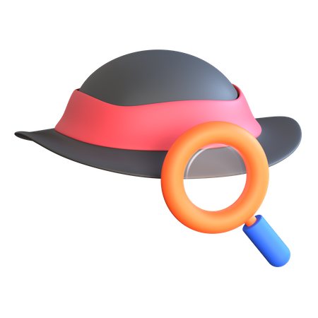 Black hat  3D Icon