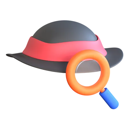 Black hat  3D Icon