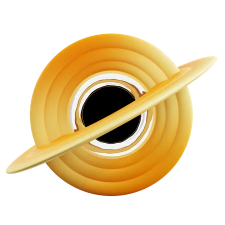 Black Hole  3D Icon