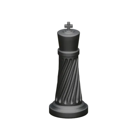 Black King  3D Icon