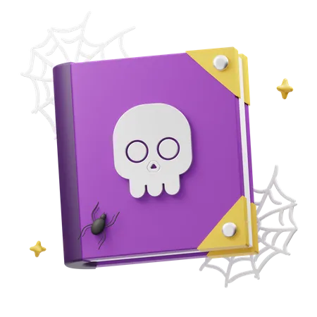 Black Magic Book  3D Icon