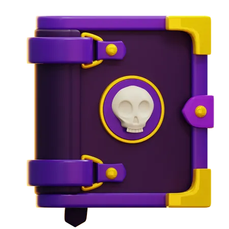 Black Magic Book  3D Icon