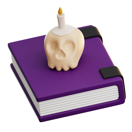 Black Magic Book  3D Icon