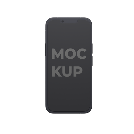 Black Phones Mockup  3D Icon