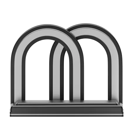 Black Podium Showcase  3D Icon
