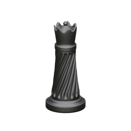 Black Queen  3D Icon