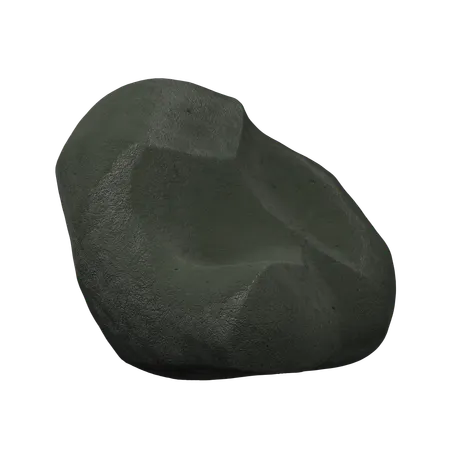 Black Stone  3D Icon