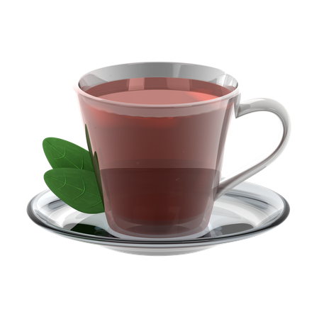 Black tea  3D Icon