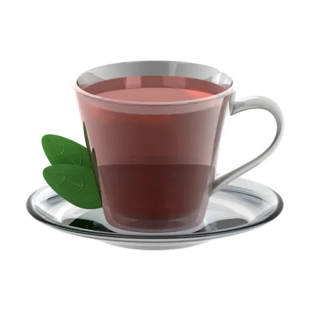 Black tea  3D Icon