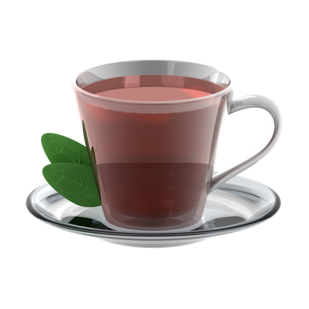 Black tea  3D Icon