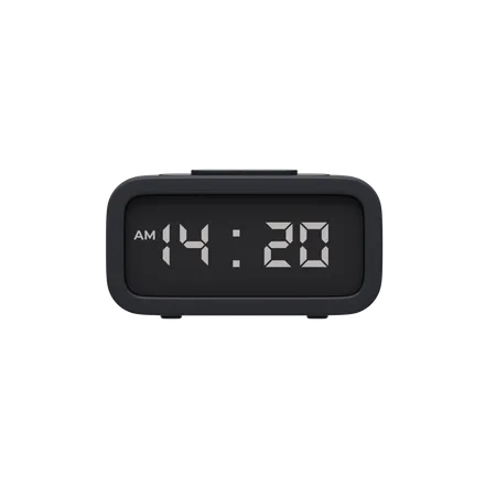 Black Timer  3D Icon