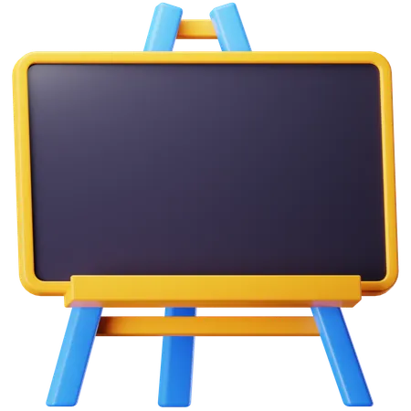 Blackboard 3 D Illustration 3D Icon