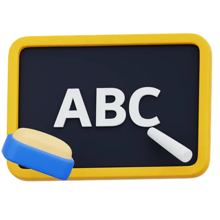 Blackboard Icon Perfect For UI UX And Any Design Projects 3D Icon