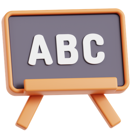 칠판  3D Icon