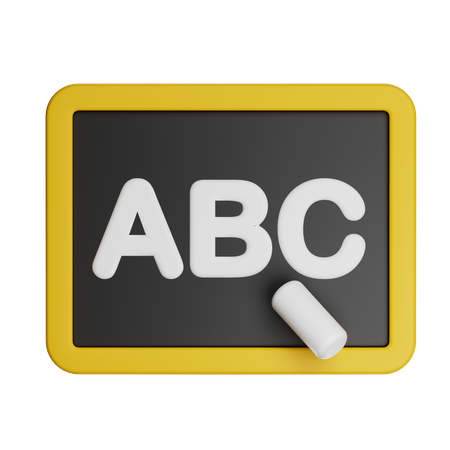 Blackboard  3D Icon