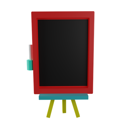 Blackboard  3D Icon