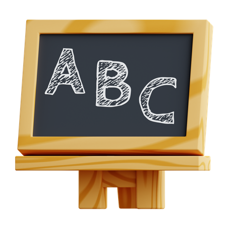 Blackboard  3D Icon