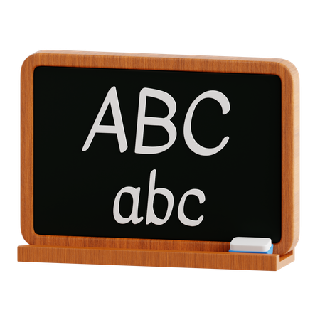 Blackboard  3D Icon