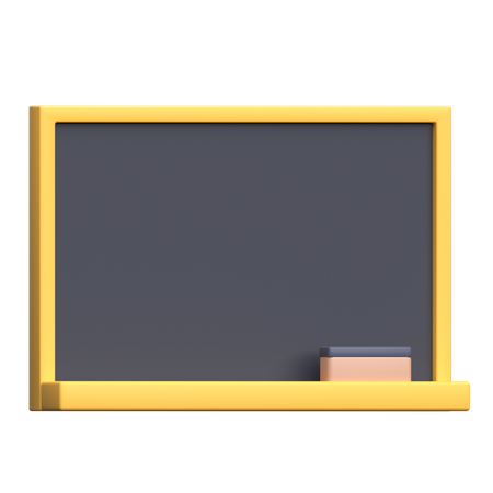 Blackboard  3D Icon