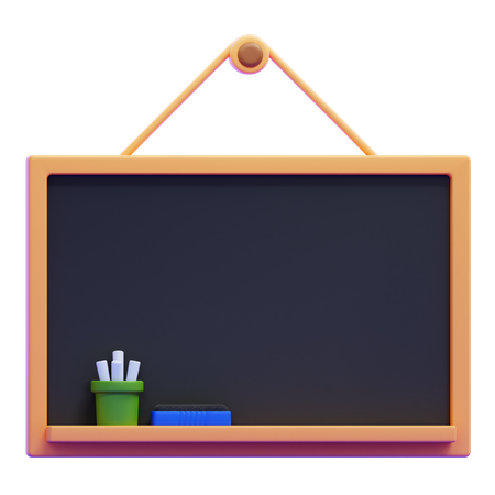 Blackboard  3D Icon