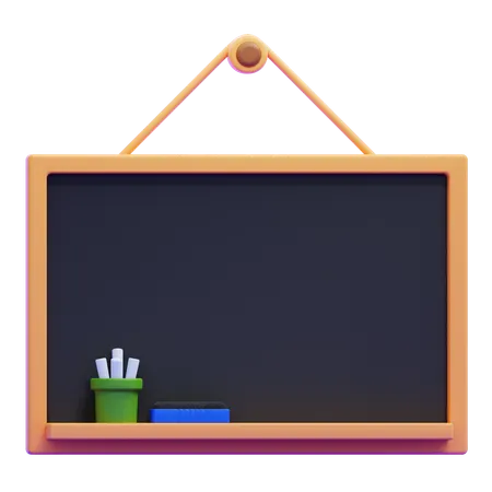 Blackboard  3D Icon