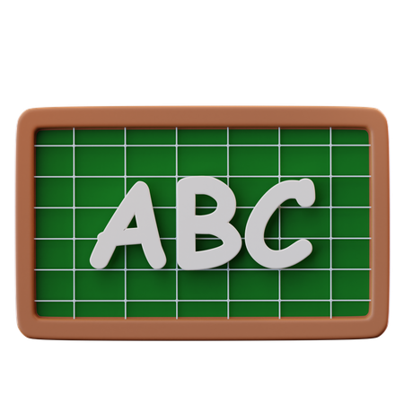 Blackboard  3D Icon