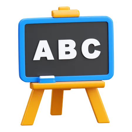 Blackboard  3D Icon