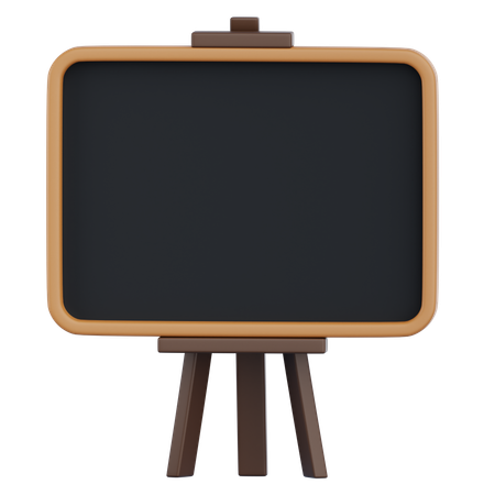 Blackboard  3D Icon