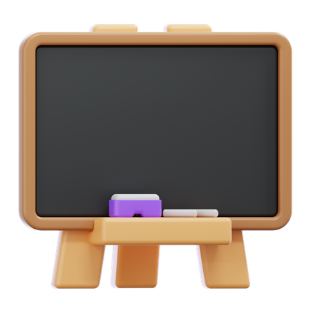 Blackboard  3D Icon