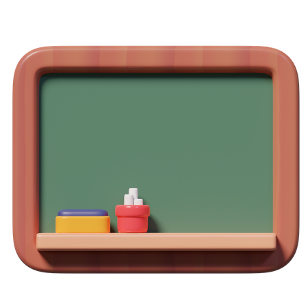 Blackboard  3D Icon