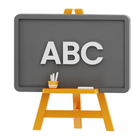 Blackboard  3D Icon