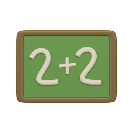 Blackboard  3D Icon