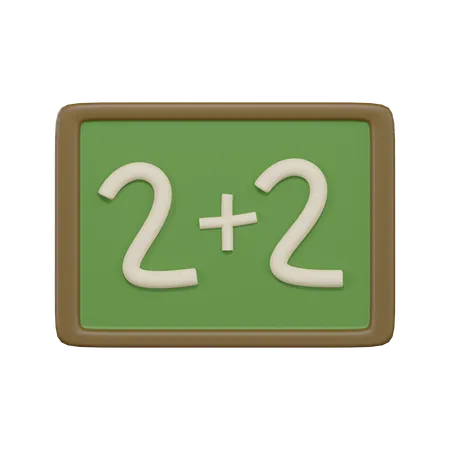 Blackboard  3D Icon