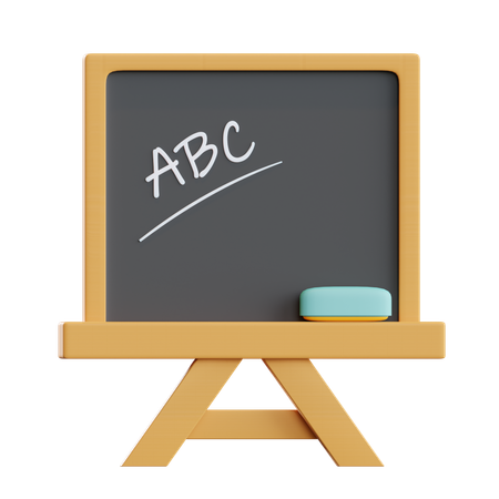 Blackboard  3D Icon