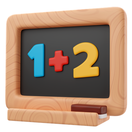 Blackboard  3D Icon