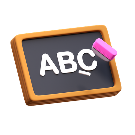 Blackboard  3D Icon