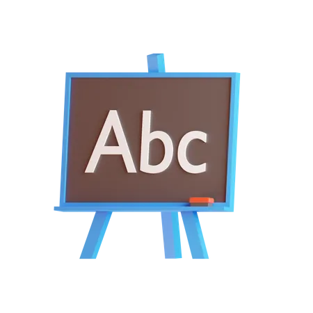 Blackboard  3D Icon