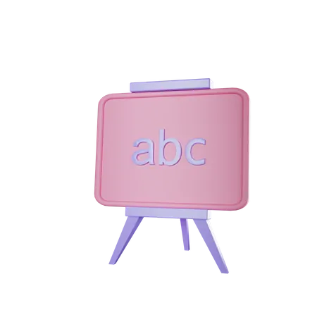 Blackboard  3D Icon