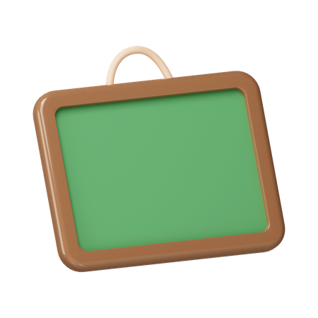 Blackboard  3D Icon