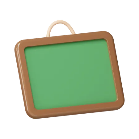 Blackboard  3D Icon