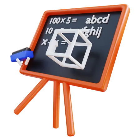 Blackboard  3D Icon