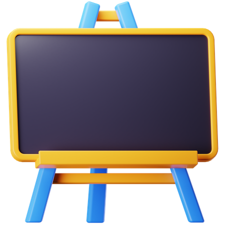 Blackboard  3D Icon